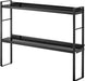 Yamazaki Industries Japan Tower 2-Tier Kitchen Rack - Stylish Stove Surround Storage Shelf and Spice Rack-Kiichin - The #1 Place for Japanese Goods in Your Hand!