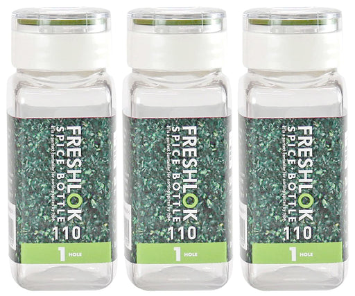 Takeya Chemical Industry Fresh Rock Spice Bottle 110Ml - Set of 3 Green-Kiichin - The #1 Place for Japanese Goods in Your Hand!