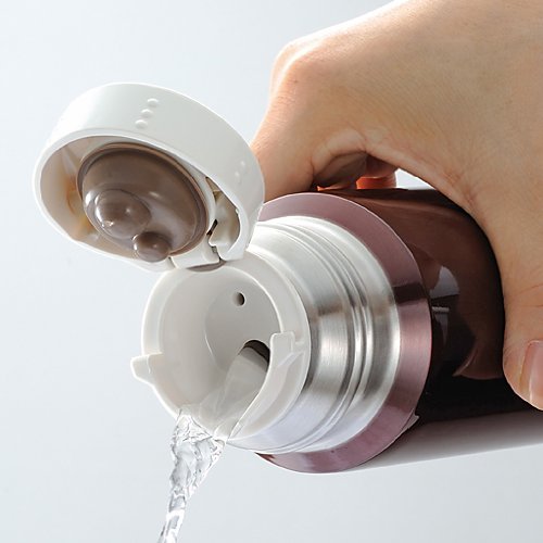 Thermos 0.5L Brown Fei-501 Bw Stainless Slim Bottle - Japanese Made-Kiichin - The #1 Place for Japanese Goods in Your Hand!