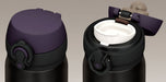 Thermos Japan 350ml Vacuum Insulated Water Bottle - Mobile Mug, All Black-Kiichin - The #1 Place for Japanese Goods in Your Hand!