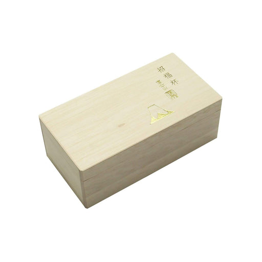 Toyo Sasaki Glass Mount Fuji Red & White Gold Glass-Kiichin - The #1 Place for Japanese Goods in Your Hand!