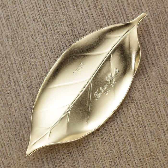 Tsubame Shinko Gold Leaf Chopstick Rest - Premium Stainless Steel-Kiichin - The #1 Place for Japanese Goods in Your Hand!