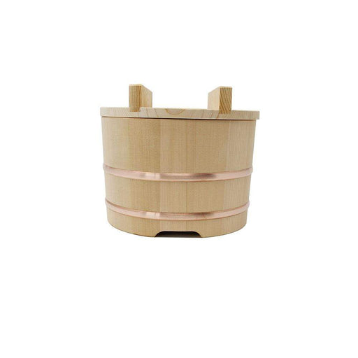Yamacoh Ohitsu Sawara Rice Container 30Cm - Authentic Japanese Wooden Nosebitsu-Kiichin - The #1 Place for Japanese Goods in Your Hand!