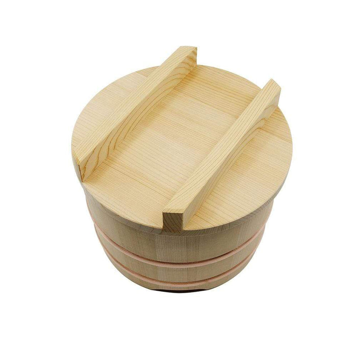 Yamacoh Ohitsu Sawara Rice Container 30Cm - Authentic Japanese Wooden Nosebitsu-Kiichin - The #1 Place for Japanese Goods in Your Hand!