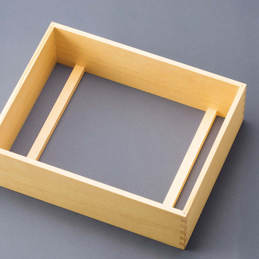Yamacoh Wooden Sushi Neta Case - Stainless Steel Tray for Small Sushi Pieces-Kiichin - The #1 Place for Japanese Goods in Your Hand!
