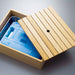 Yamacoh Wooden Sushi Neta Case - Stainless Steel Tray for Small Sushi Pieces-Kiichin - The #1 Place for Japanese Goods in Your Hand!