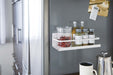 Yamazaki Industrial White Magnet Spice Rack - Japan Kitchen Rack-Kiichin - The #1 Place for Japanese Goods in Your Hand!