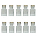 Yokohama Herbarium 2nd Store Square 50ml Bottle Set of 10 with Caps & Guide-Kiichin - The #1 Place for Japanese Goods in Your Hand!