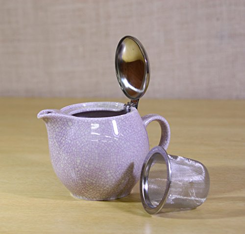 Zero Japan Artisan Crackle Teapot - 3 Person Capacity, Purple-Kiichin - The #1 Place for Japanese Goods in Your Hand!