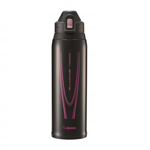 Zojirushi Cool Sports Bottle SD-AF15-BP 1500ml Pink Black-Kiichin - The #1 Place for Japanese Goods in Your Hand!