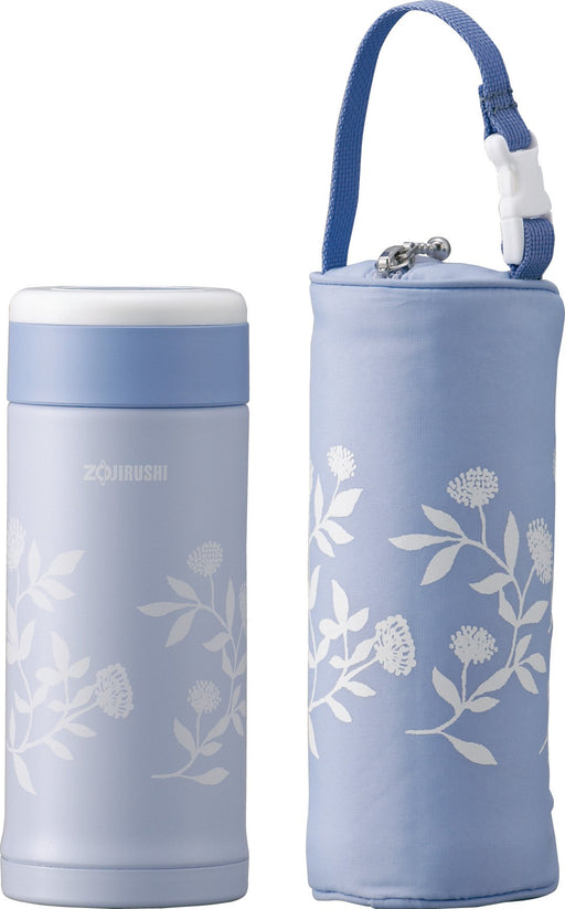 Zojirushi SM-AS35-AZ Pearl Blue 0.36L Stainless Steel Mug-Kiichin - The #1 Place for Japanese Goods in Your Hand!