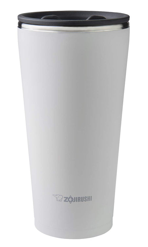 Zojirushi SX-FSE45WA 15oz White Stainless Steel Vacuum Insulated Tumbler-Kiichin - The #1 Place for Japanese Goods in Your Hand!