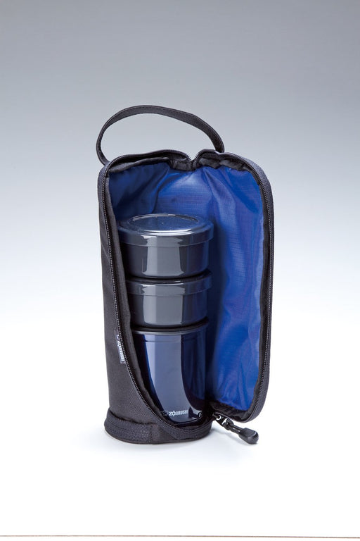 Zojirushi 0.5 Cup Thermal Lunch Box Sz-Ja02-Ba Black-Kiichin - The #1 Place for Japanese Goods in Your Hand!