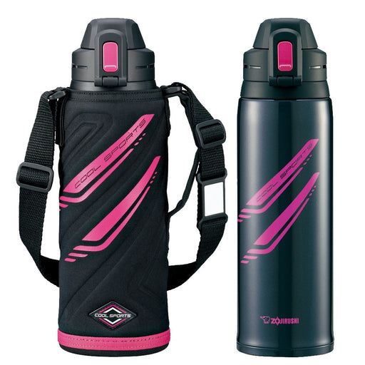 Zojirushi Sd-Ea10-PA 1.03L Stainless Steel Direct Drinking Cool Bottle-Kiichin - The #1 Place for Japanese Goods in Your Hand!