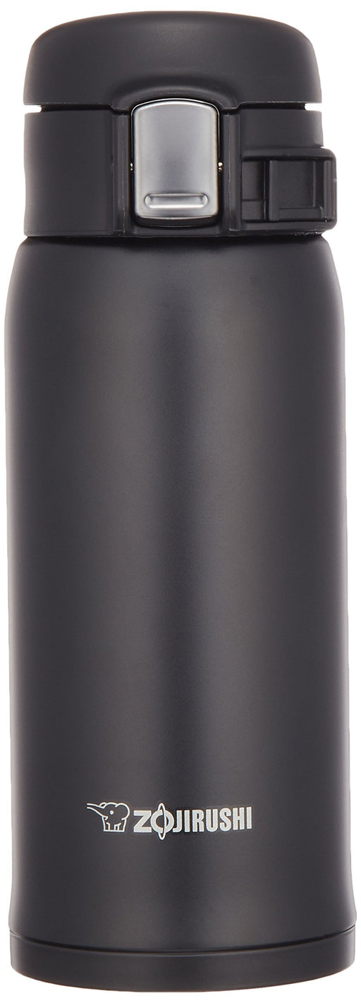 Zojirushi Mahobin SM-SA36-BA 360ml Black Steel Water Bottle-Kiichin - The #1 Place for Japanese Goods in Your Hand!