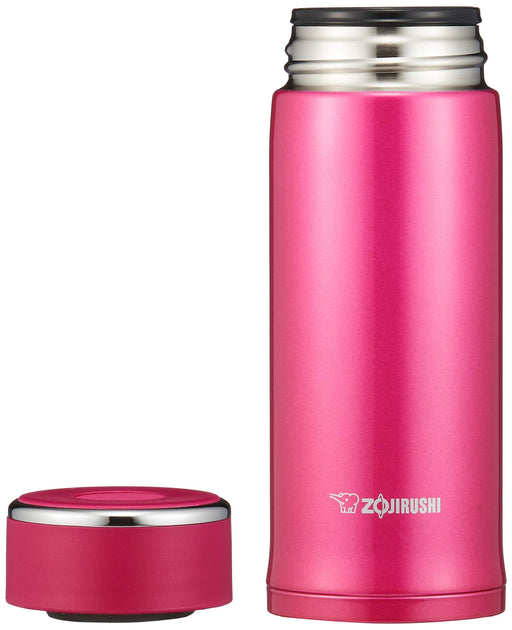 Zojirushi SM-LA36-PV Stainless Steel Water Bottle 360ml Deep Cherry-Kiichin - The #1 Place for Japanese Goods in Your Hand!