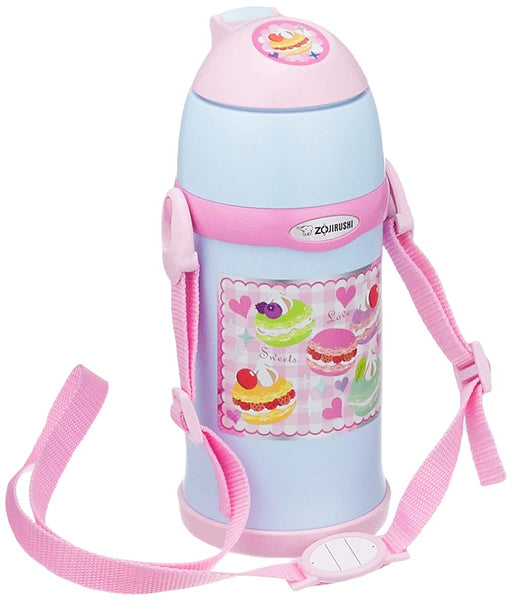 Zojirushi SC-ZT60-AZ 600ml 2-Way Straw & Cup Steel Sports Bottle Aqua Blue-Kiichin - The #1 Place for Japanese Goods in Your Hand!